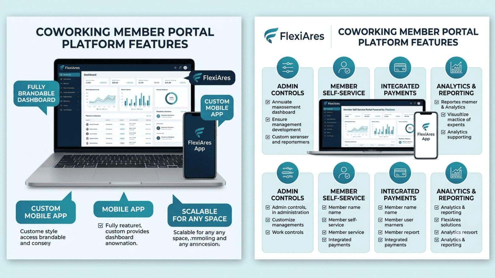 Member self-service portal in FlexiAres
